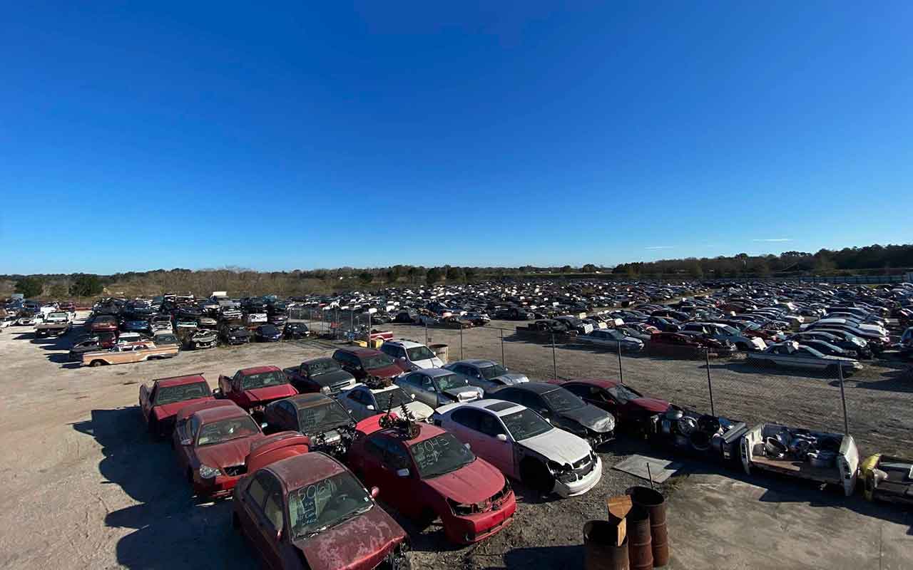 Marion County Auto Parts and Salvage at 8635 Co Rd 25, Belleview, FL 34420